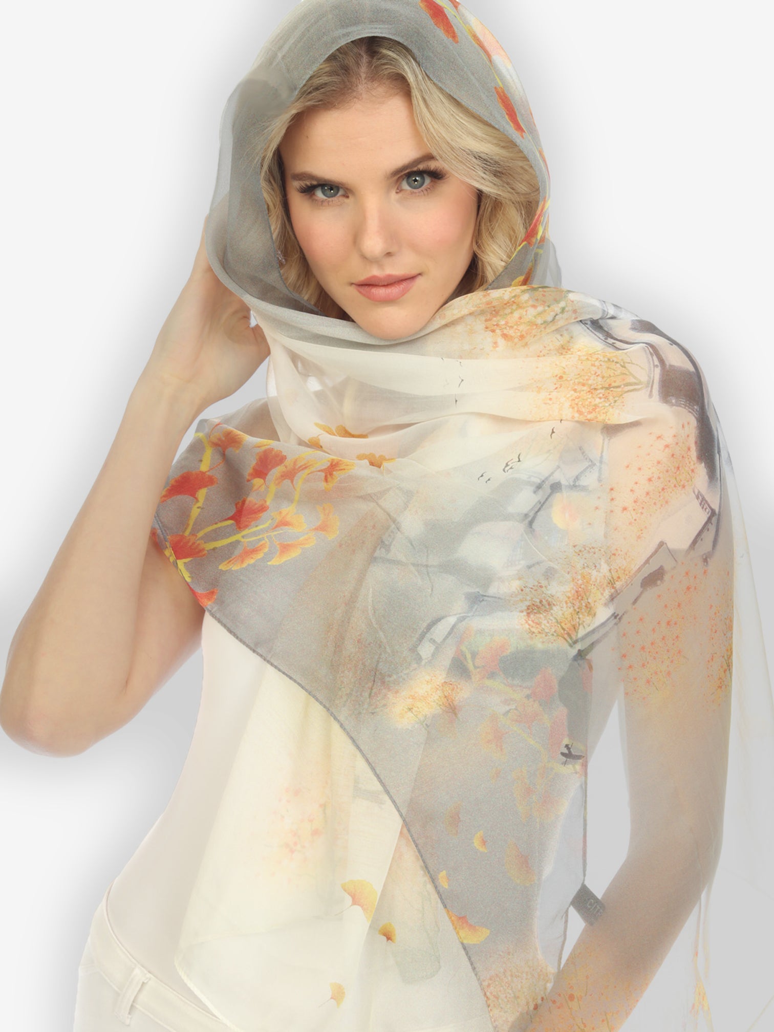 Scarf Silk Scarf GH