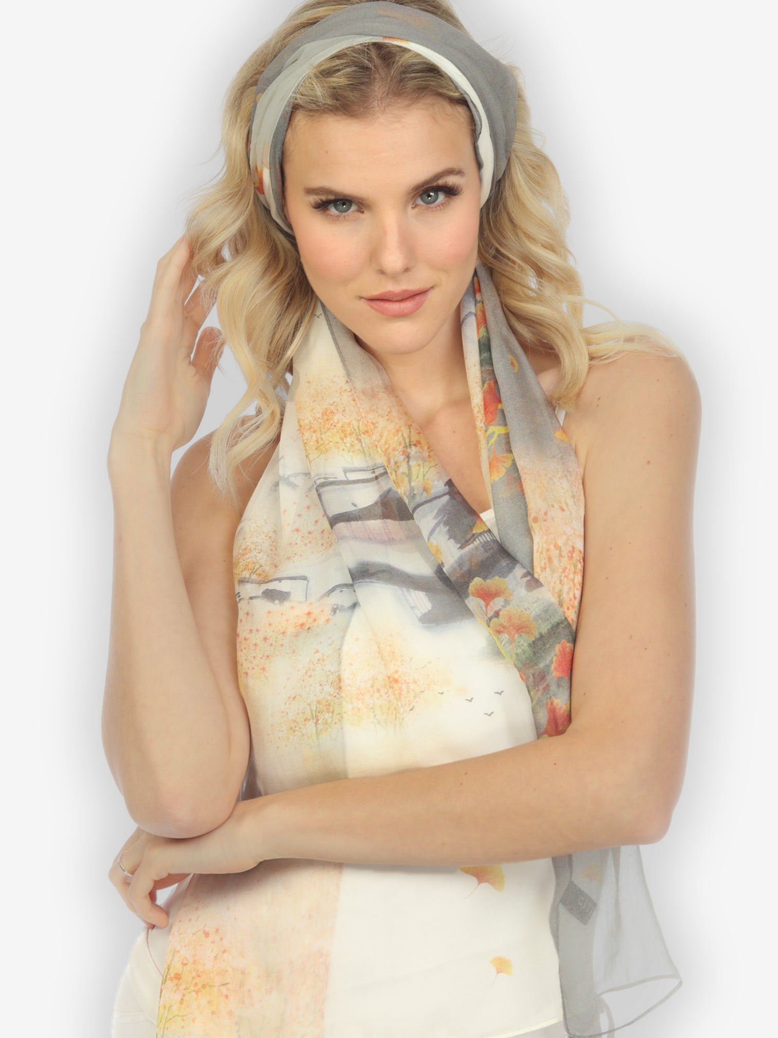 Scarf Silk Scarf GH