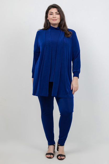 Pants Vikki Vi Classic Royal Blue Slim Leg Pant