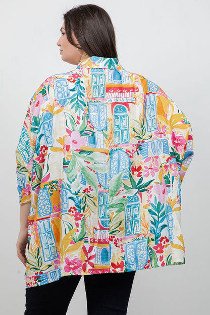Tops Capri Big Shirt