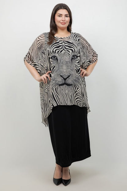 Tiger Cascade Tunic