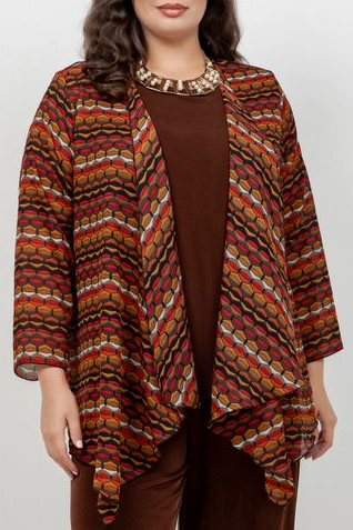 Vikki Vi Spice Deco Swing Cardigan