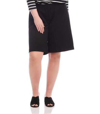 bottom Plus Size A-Line Shorts