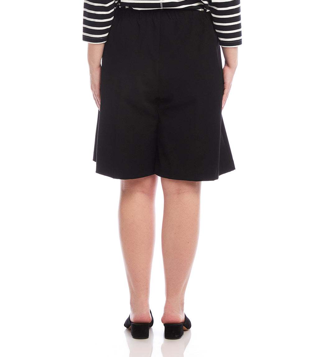 bottom Plus Size A-Line Shorts