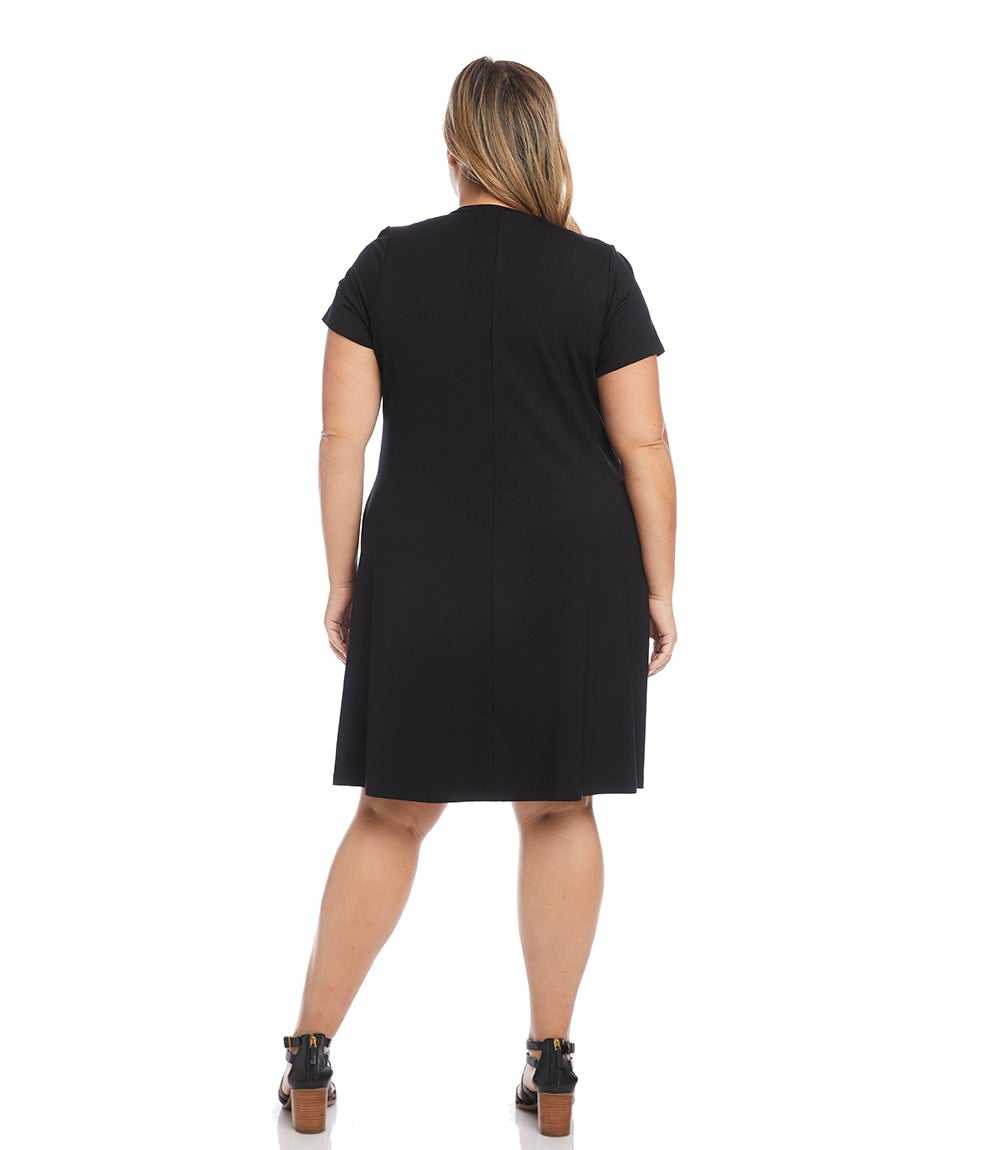 dress Plus Size Quinn V-Neck Pocket Dress