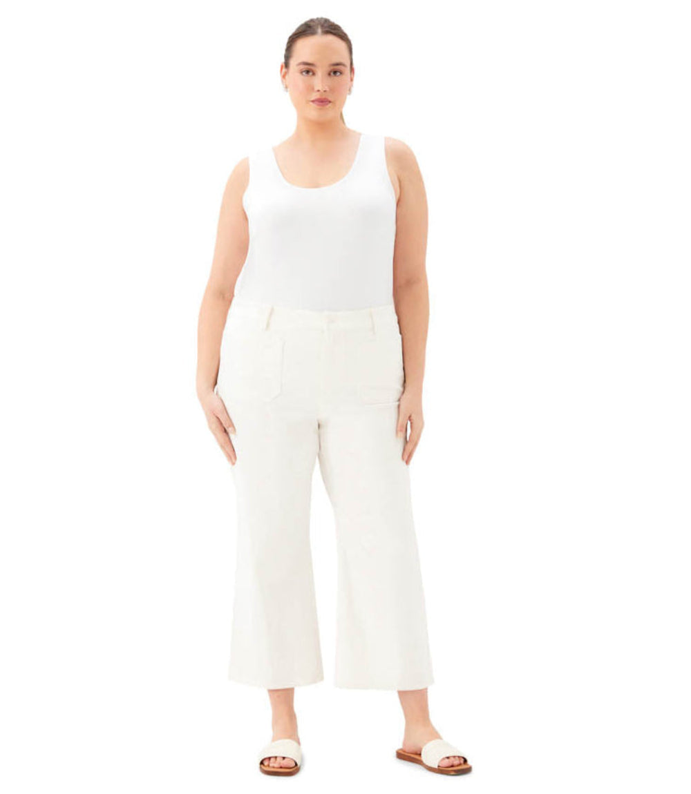 bottom Plus Size Lauren Patch Pocket Cropped Pants