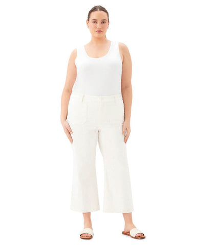 bottom Plus Size Lauren Patch Pocket Cropped Pants
