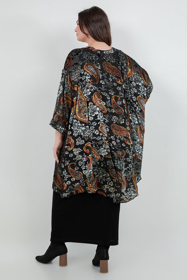 Tops Velvet Paisley Whisper Top