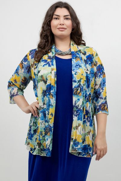 Jackets Mesh Floral Wash Jacket