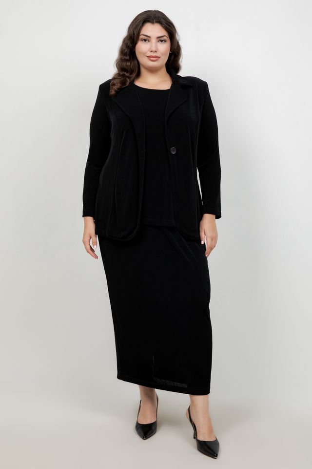 Vikki Vi Classic Black Blazer