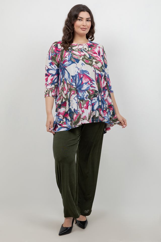 Vikki Vi Georgia Floral Pocket Swing Tunic