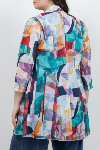 Jackets Mesh Art Deco Shapes Jacket