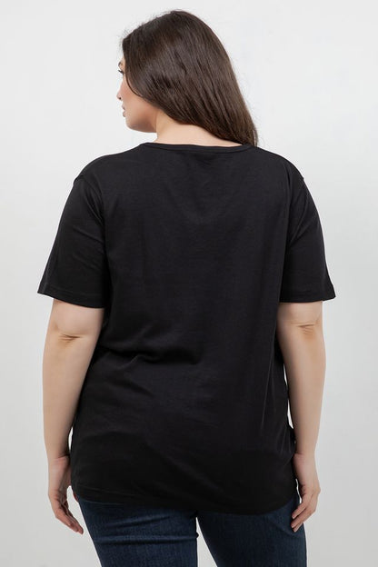 Tops Americana Star V neck Top