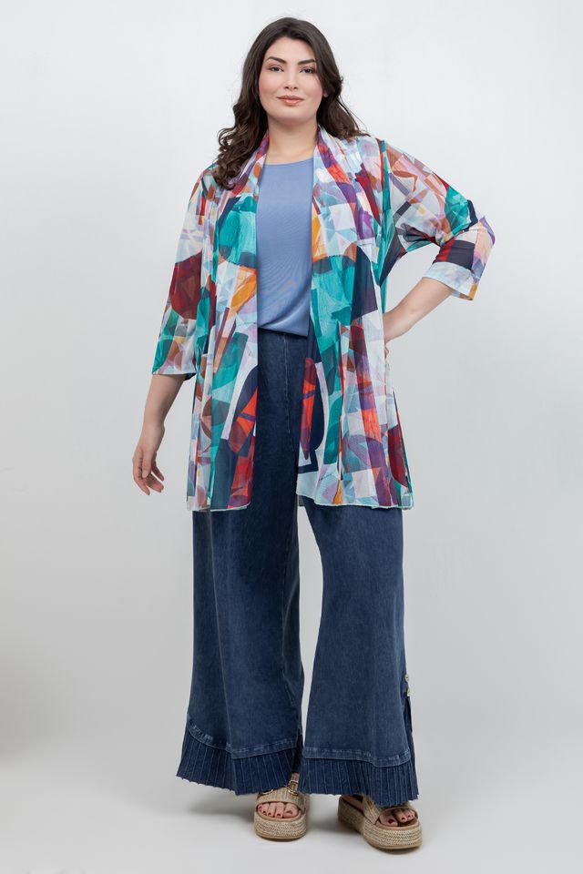 Jackets Mesh Art Deco Shapes Jacket