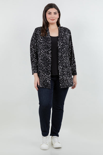 Vikki Vi Jersey Nocturne Kimono Jacket