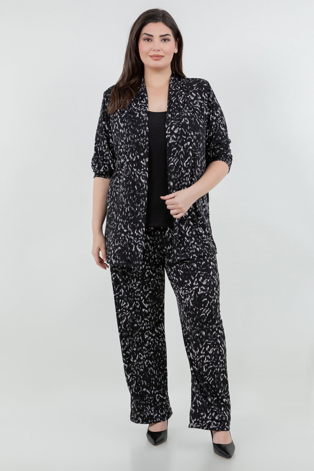 Pants Vikki Vi Jersey Nocturne Petite Pull-On Pant