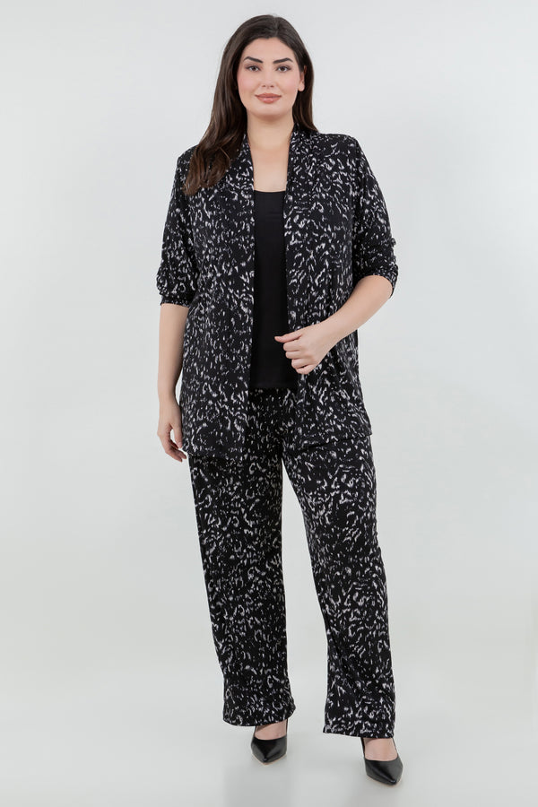 Vikki Vi Jersey Nocturne Petite Pull-On Pant
