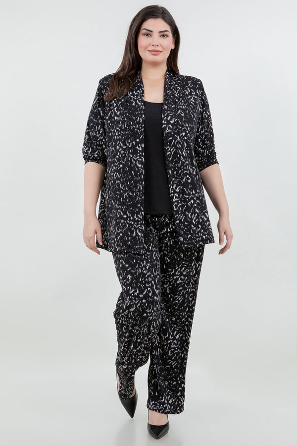 Vikki Vi Jersey Nocturne Kimono Jacket