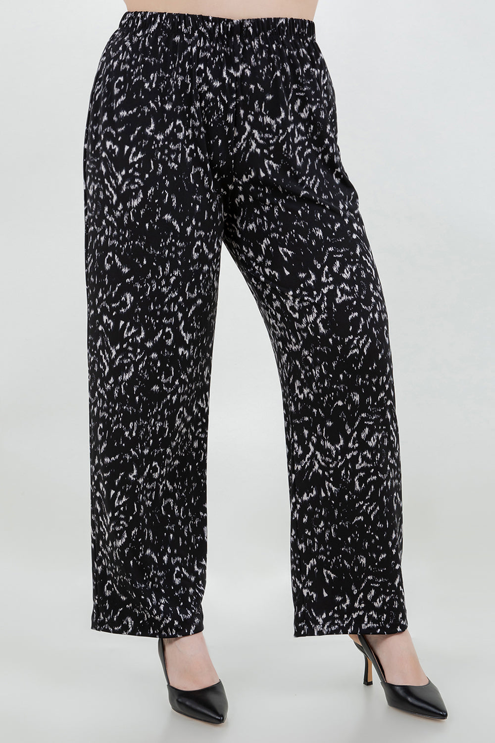 Pants Vikki Vi Jersey Nocturne Petite Pull-On Pant