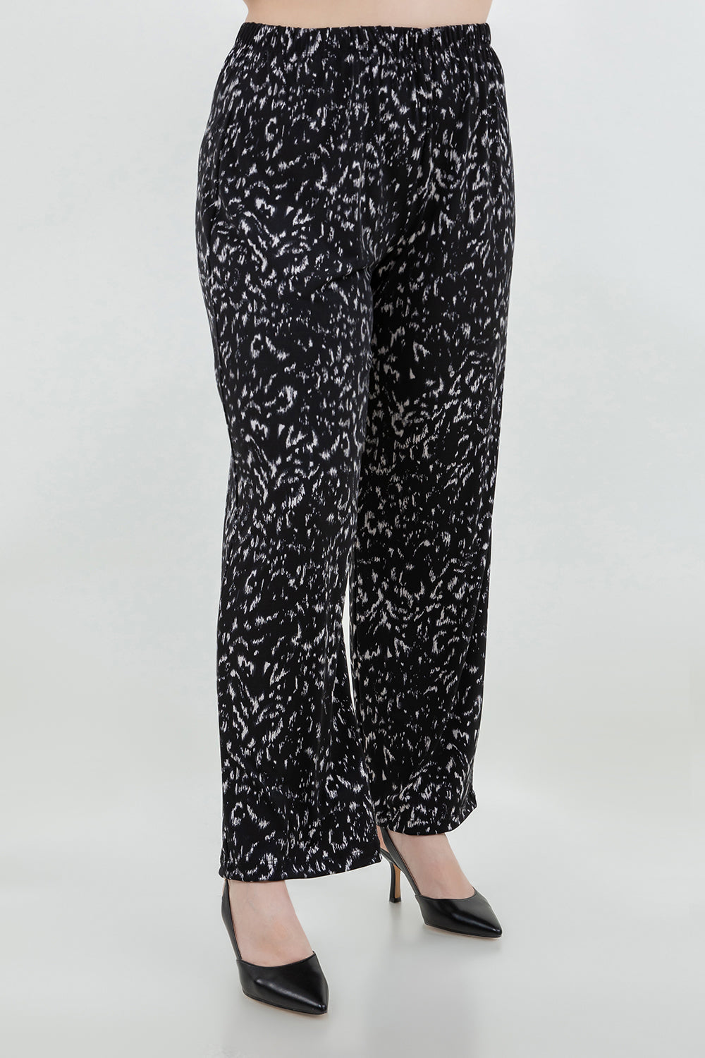 Pants Vikki Vi Jersey Nocturne Petite Pull-On Pant