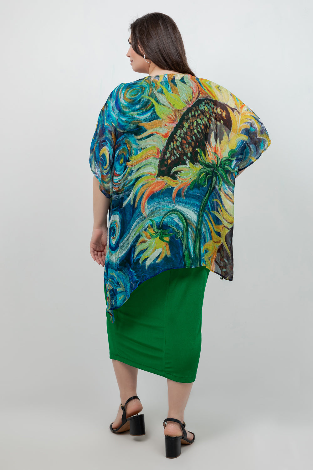 Tops Sunflower Cascade Tunic
