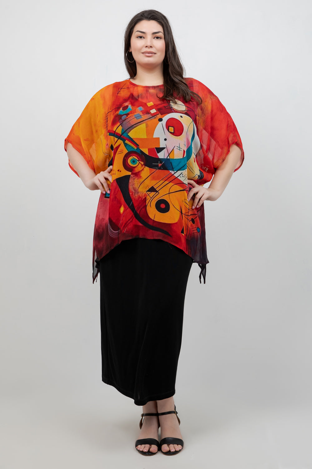 Tops Kandinsky Cascade Tunic