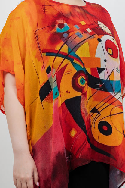 Tops Kandinsky Cascade Tunic