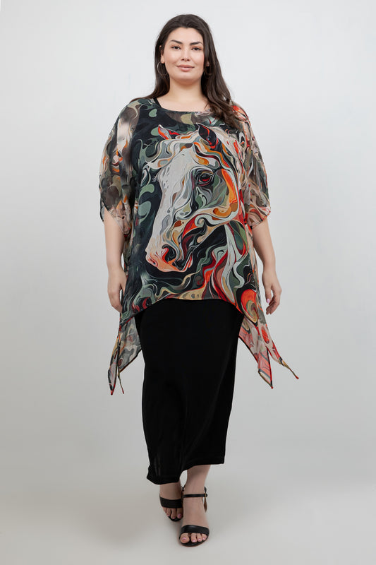 Tops Spirit Cascade Tunic