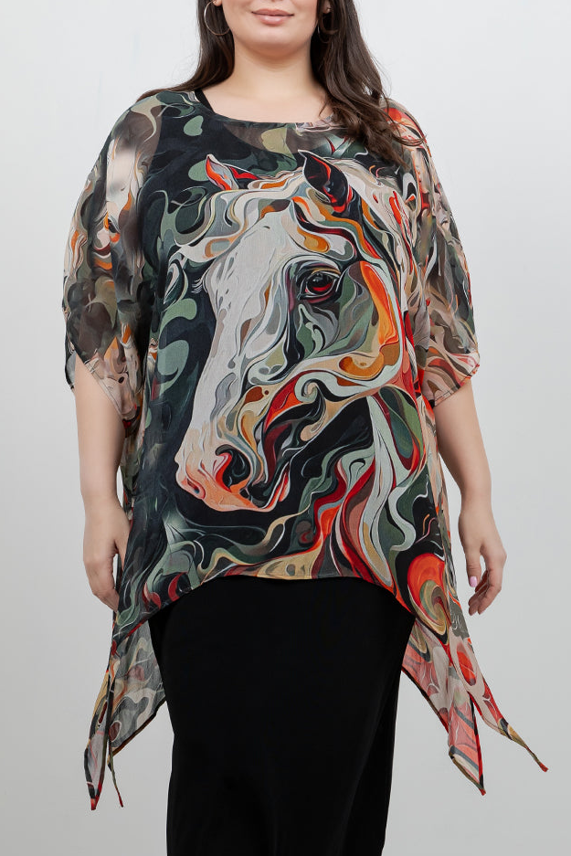Tops Spirit Cascade Tunic