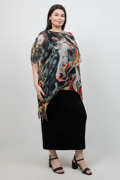 Tops Spirit Cascade Tunic
