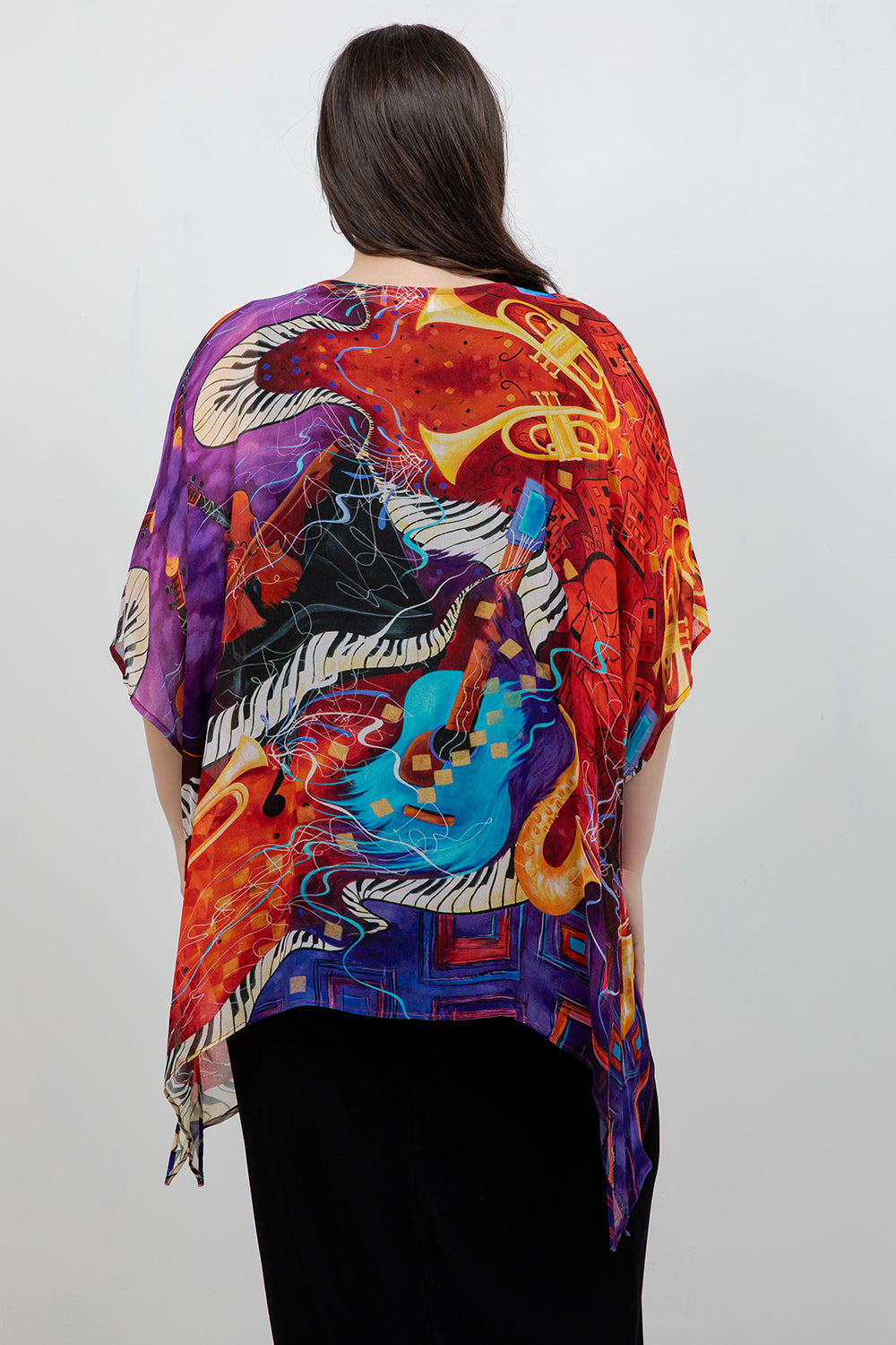 Tops Jazzy Cascade Tunic