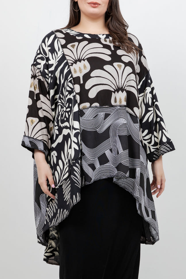 Tops Mod Patch Whisper Top