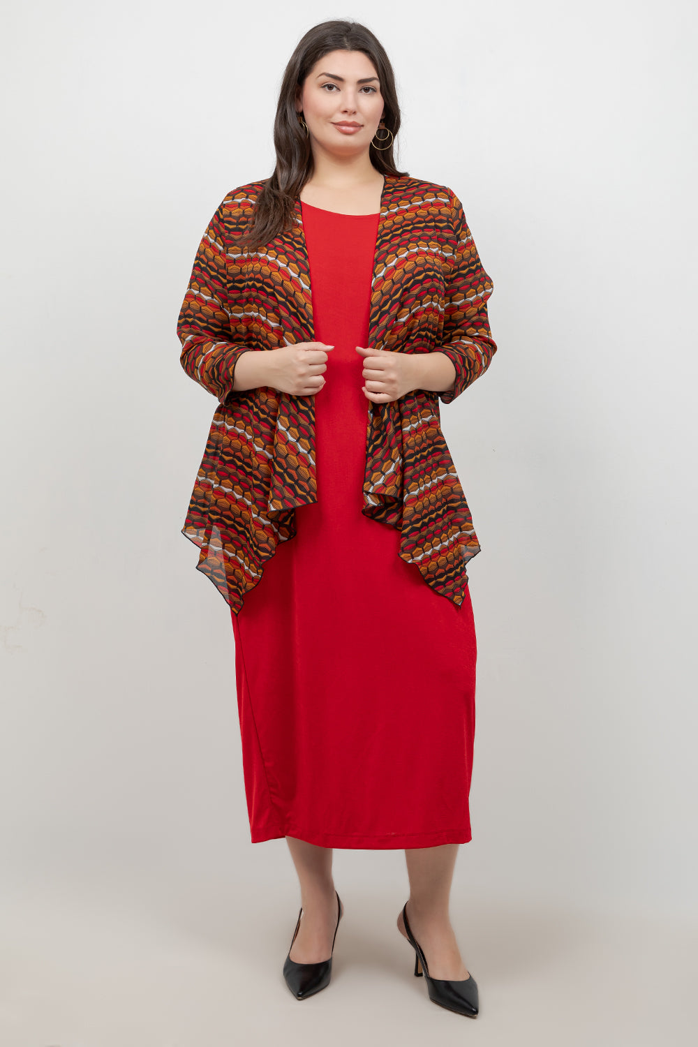 Jackets Vikki Vi Spice Deco Swing Cardigan