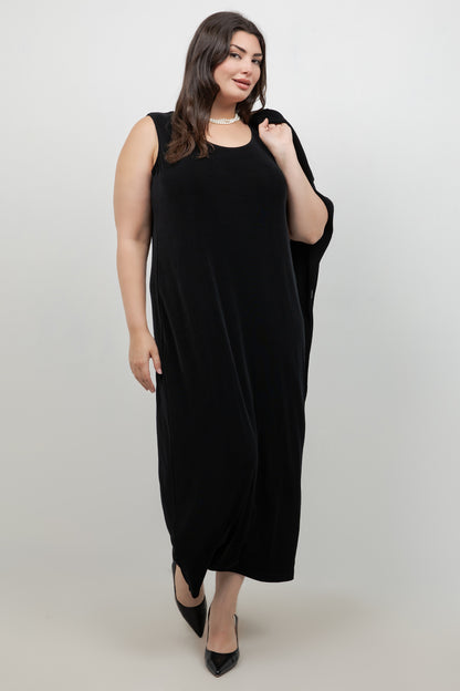 Dresses Vikki Vi Classic Black Maxi Tank Dress
