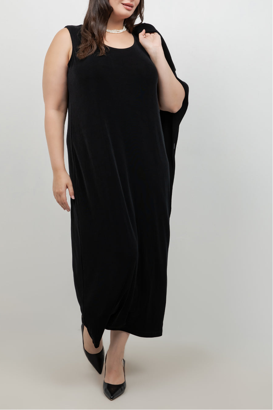 Dresses Vikki Vi Classic Black Maxi Tank Dress