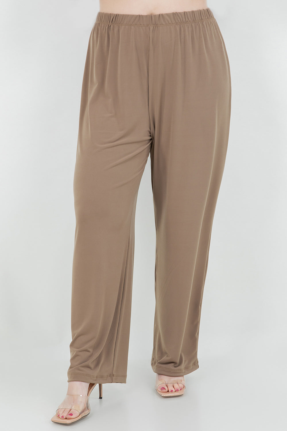 Pants Vikki Vi Jersey Caramel Pants