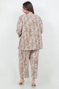 Vikki Vi Jersey Caramel Latte Cardigan