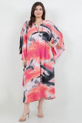 Vikki Vi Jersey Maui Sunset Caftan