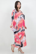 Vikki Vi Jersey Maui Sunset Caftan