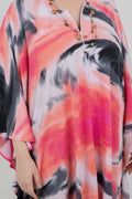 Vikki Vi Jersey Maui Sunset Caftan