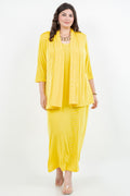 Vikki Vi Classic Limoncello 3/4 Sleeve Kimono Jacket