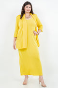 Vikki Vi Classic Limoncello Maxi Tank Dress