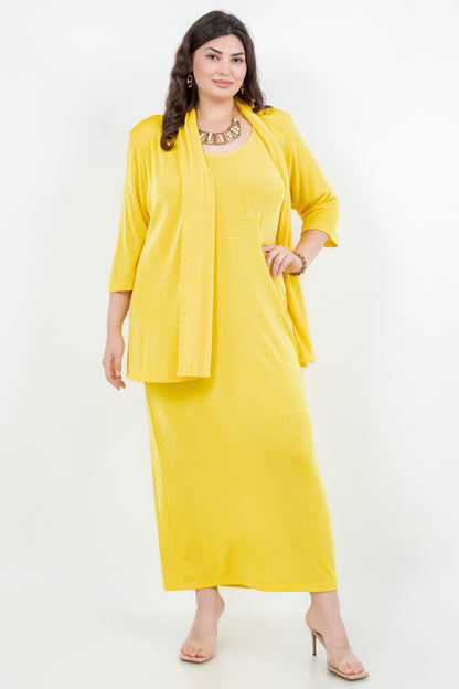 Dresses Vikki Vi Classic Limoncello Maxi Tank Dress