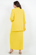 Vikki Vi Classic Limoncello 3/4 Sleeve Kimono Jacket