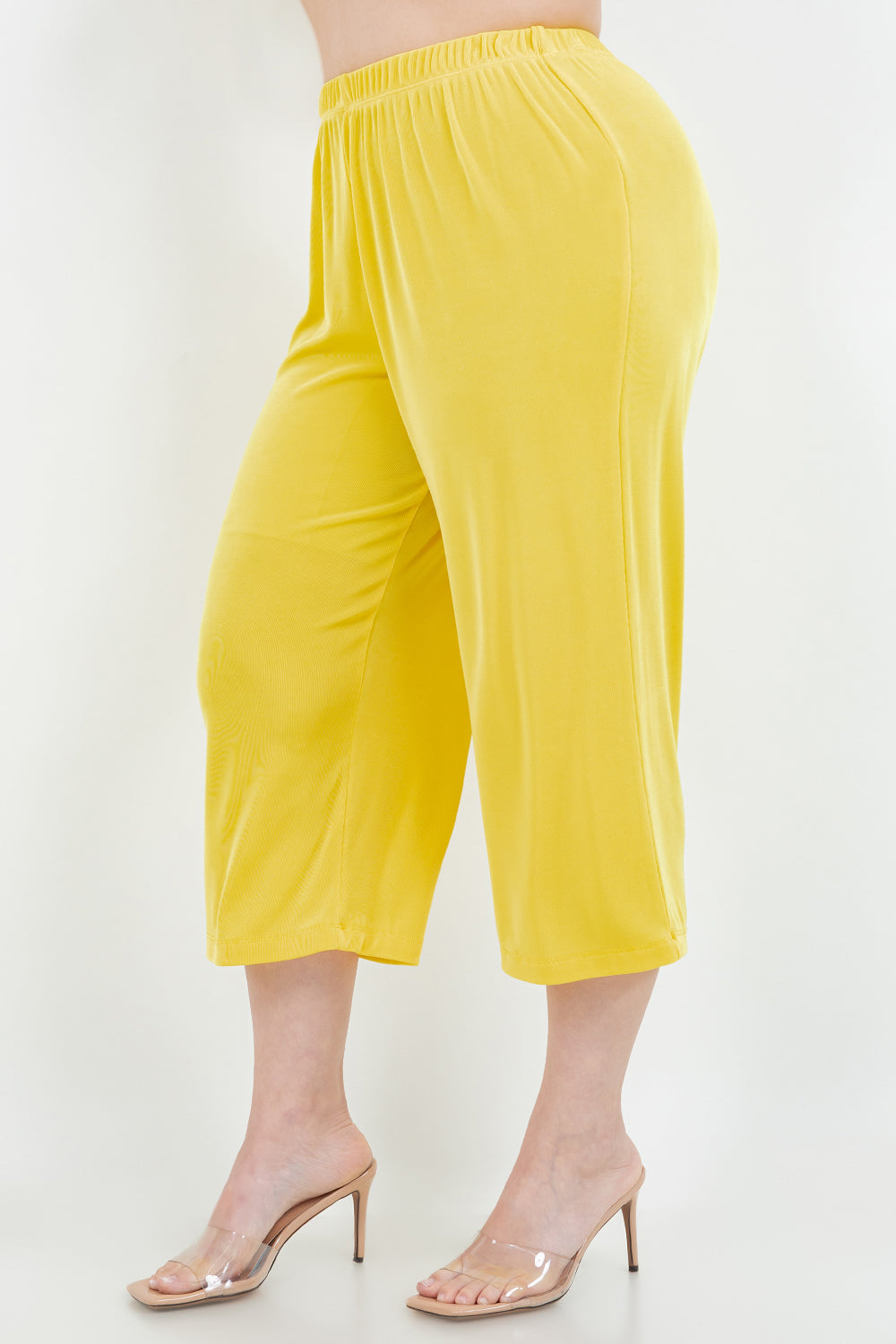 Pants Vikki Vi Classic Limoncello Crop Pant