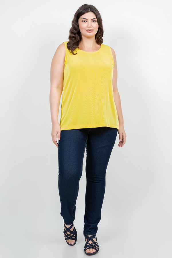 Vikki Vi Classic Limoncello Tank