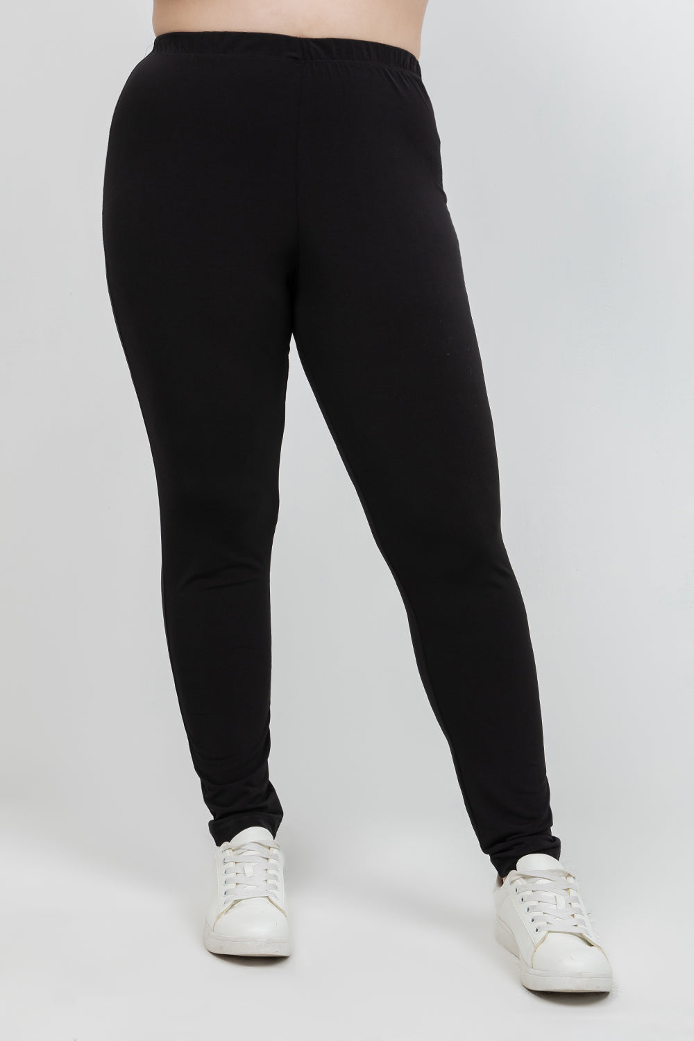 Pants Vikki Vi Jersey Black Petite Slim Leg Pant