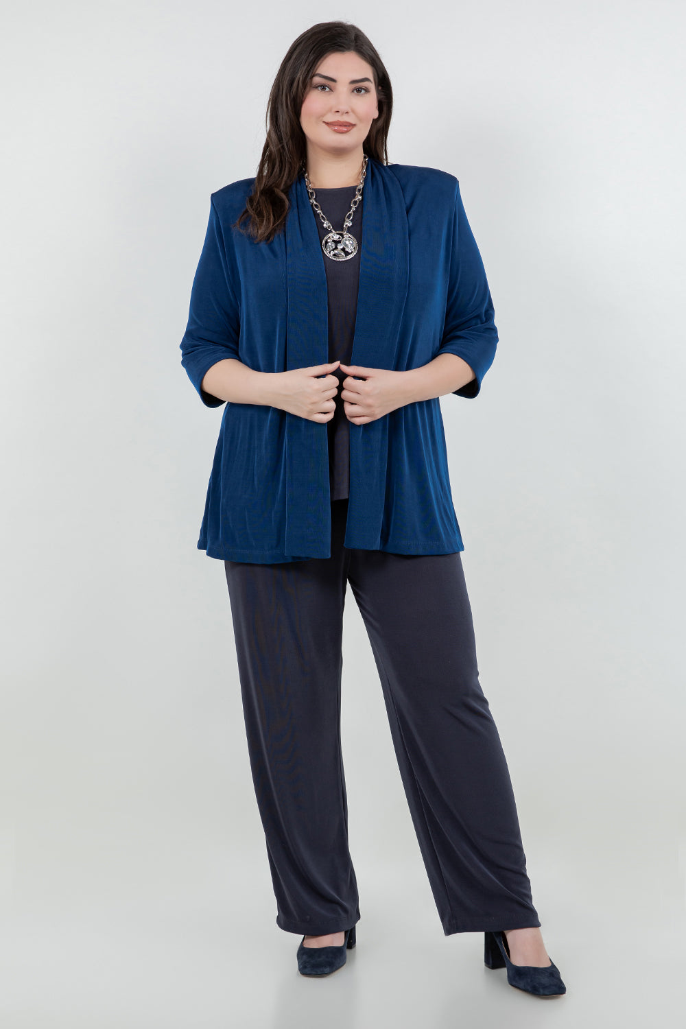 Pants Vikki Vi Classic Graphite Pull on Pant