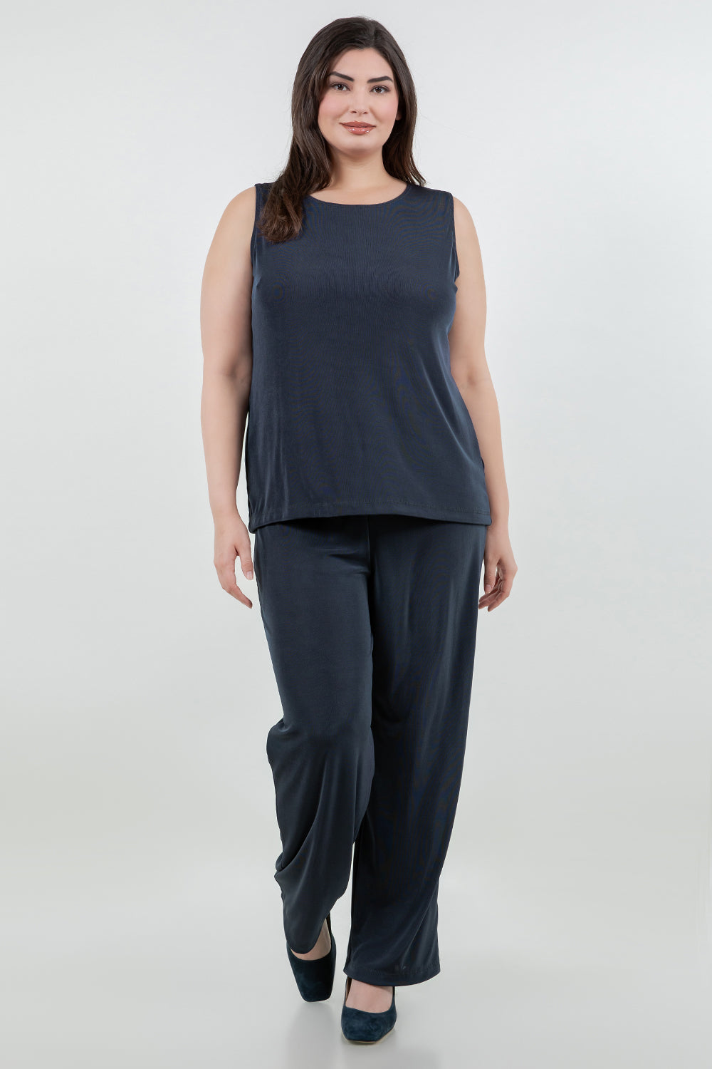 Tops Vikki Vi Classic Graphite Tank