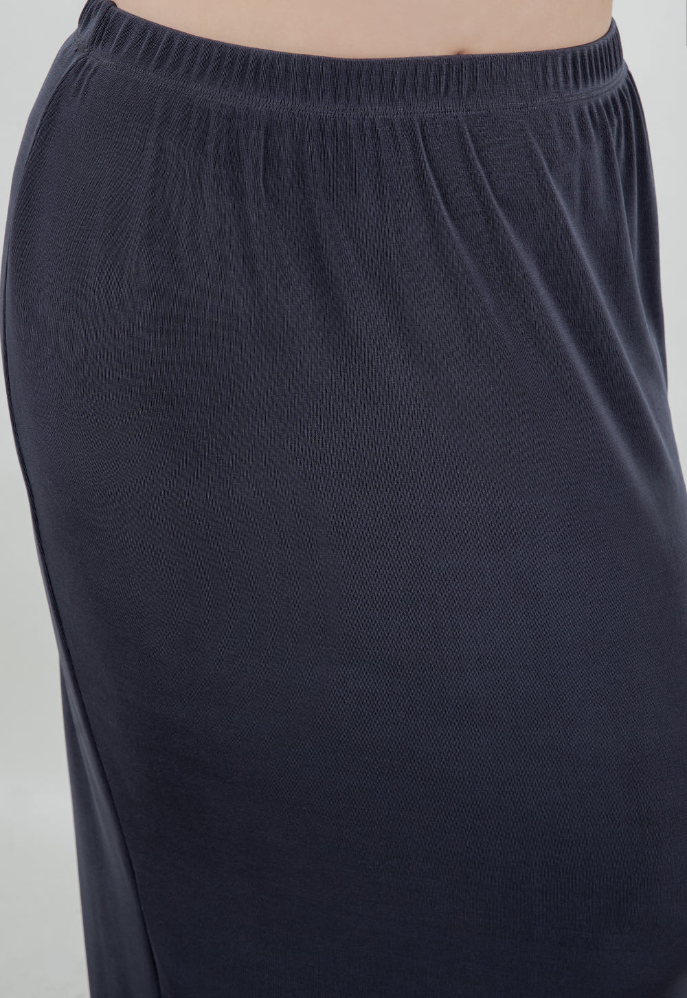Skirts Vikki Vi Classic Graphite Straight Maxi Skirt